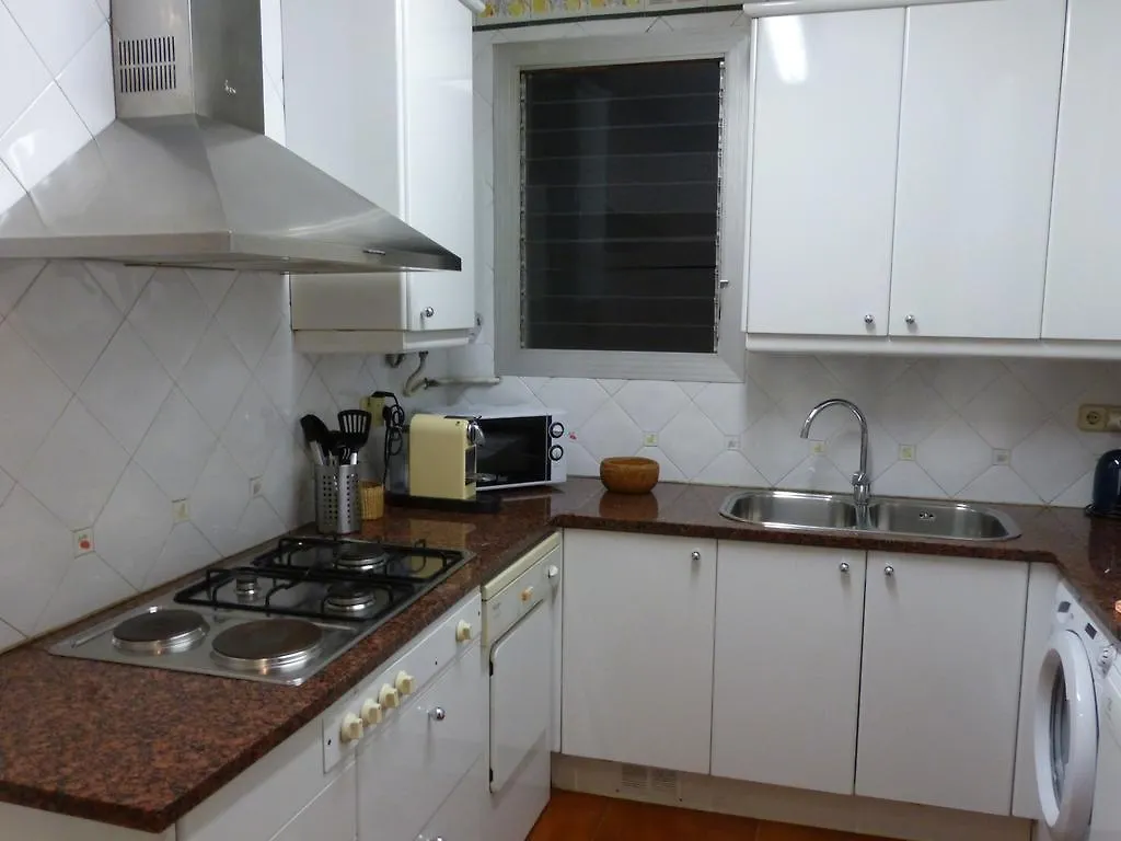 فندق برشلونةفي  Gran Via Borrell Flat شقة برشلونة