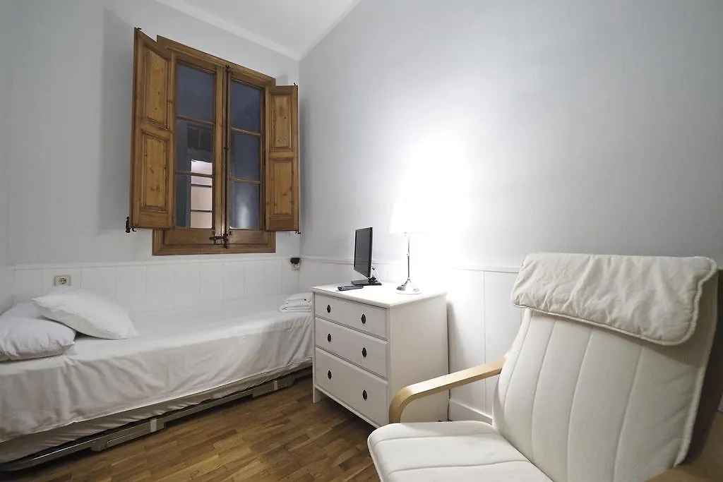 فندق برشلونةفي  Gran Via Borrell Flat شقة